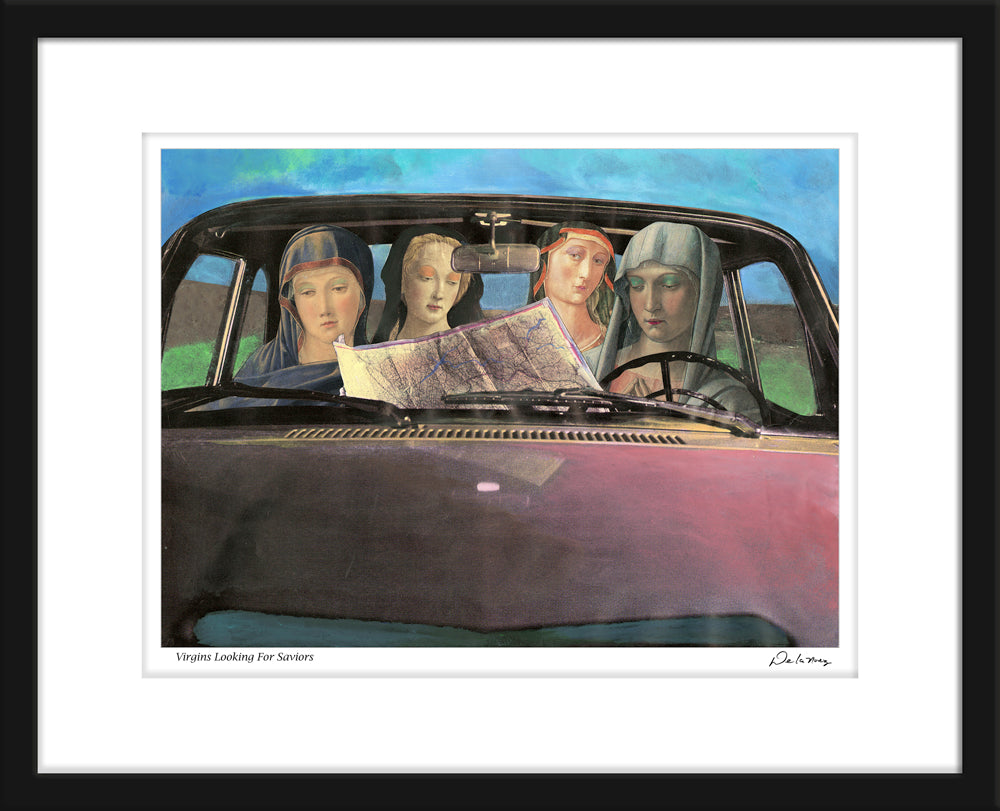 Virgins Looking for Saviors Print