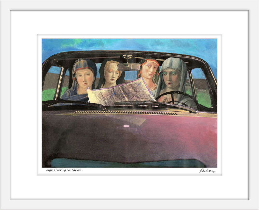 Virgins Looking for Saviors Print