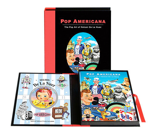 Pop Americana Limited Edition Boxed Set Book-Signed